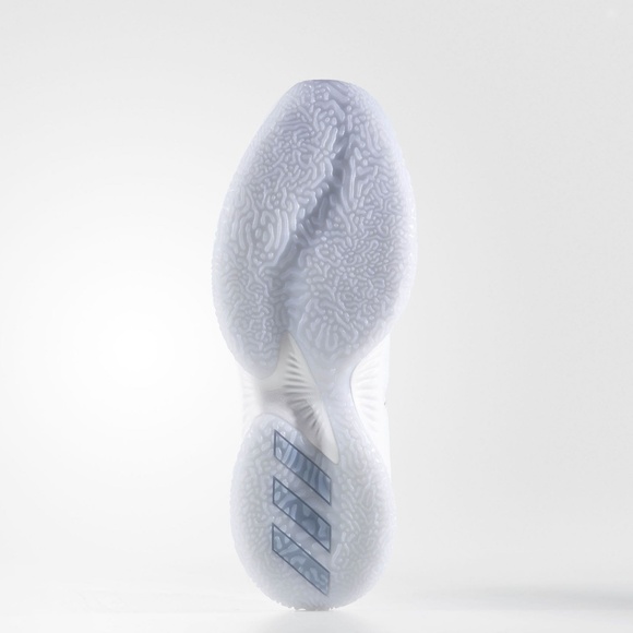 New Mens 13.5 Adidas Explosive Bounce White Grey - Picture 5 of 5